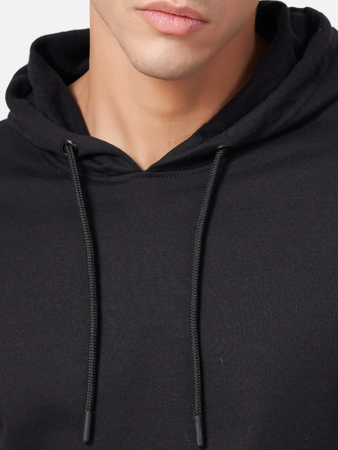 Solid Oversized Full Sleeve Hoodie