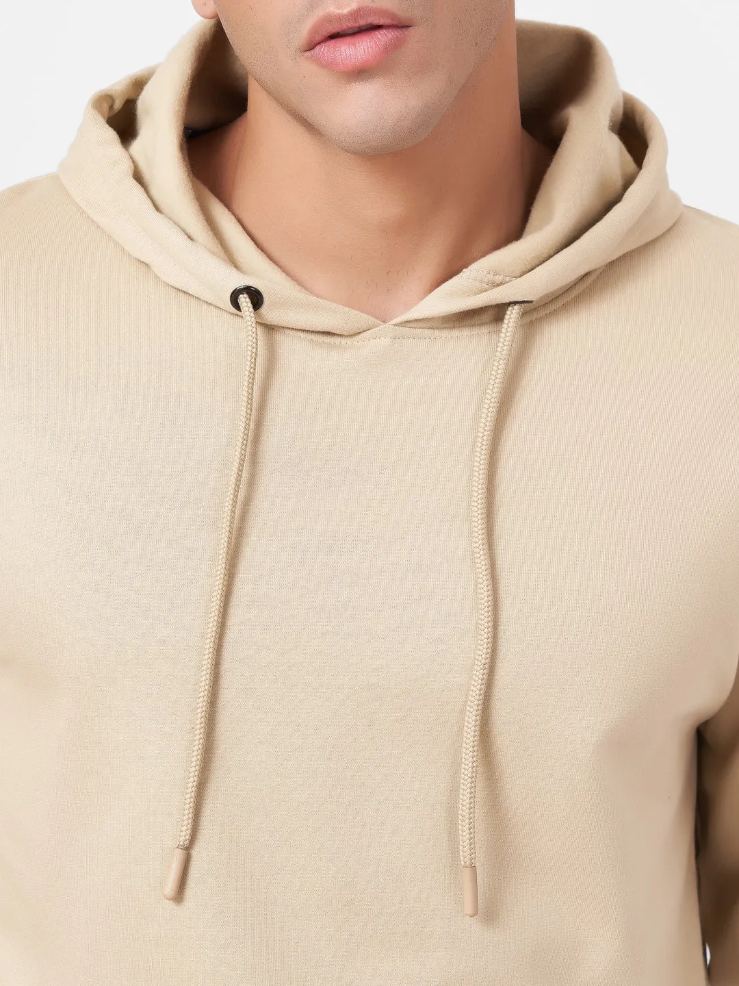 Solid Oversized Full Sleeve Hoodie