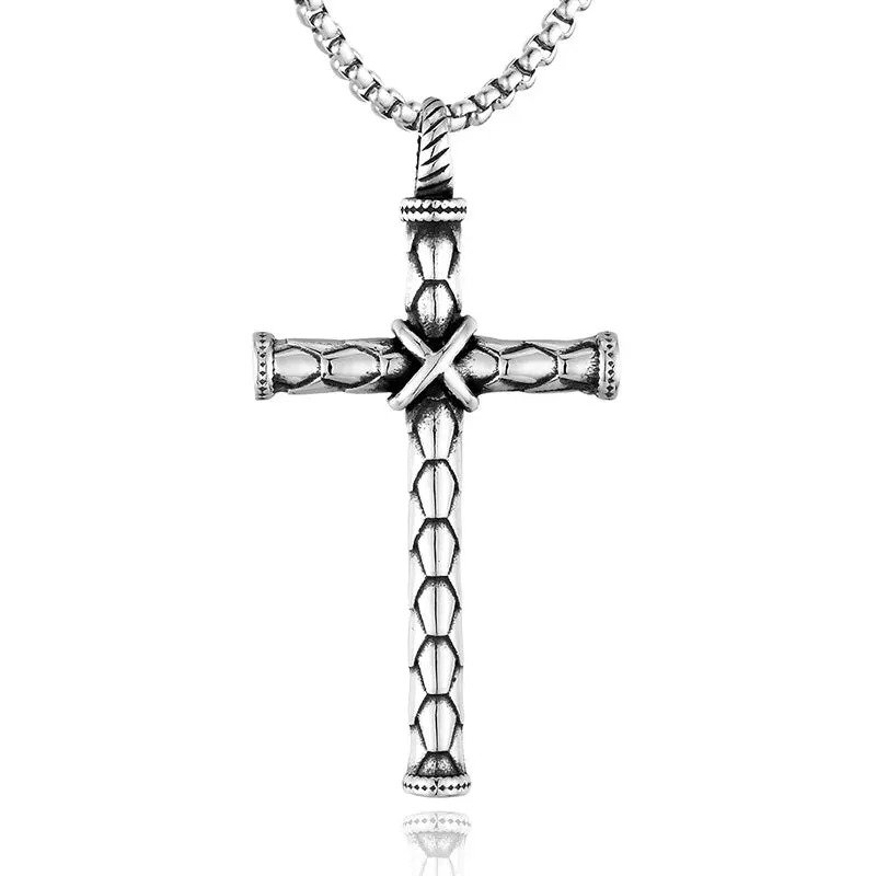 Stainless Steel Roman Latin Cross