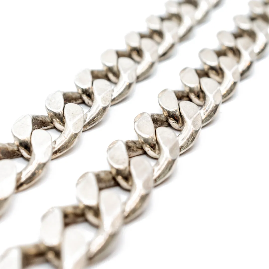 Sterling Silver Cuban Link Chain Necklace