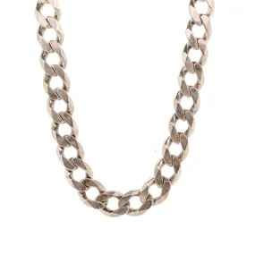 Sterling Silver Cuban Link Chain Necklace