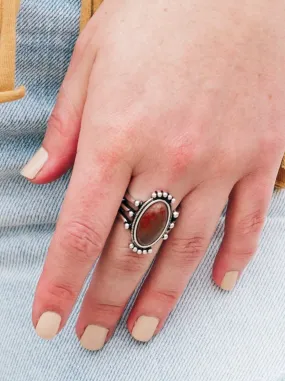 Stone Arches Brown Ring