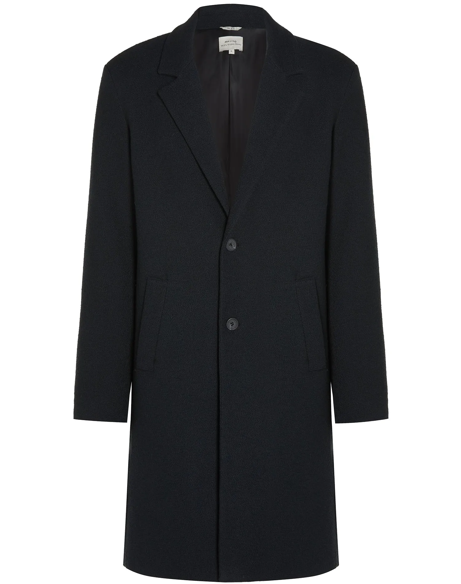 Structured Vegan Wool Coat