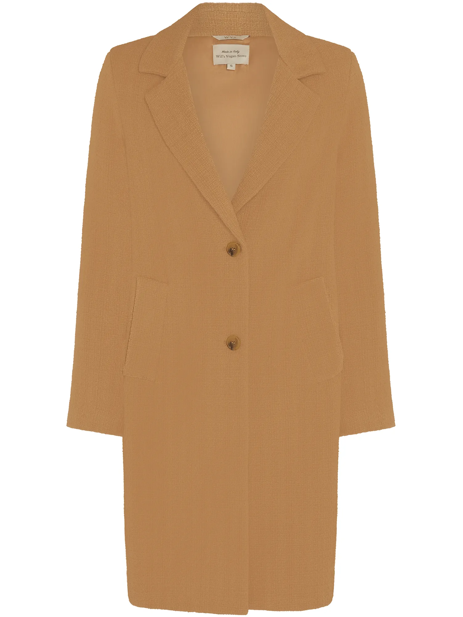 Structured Vegan Wool Coat