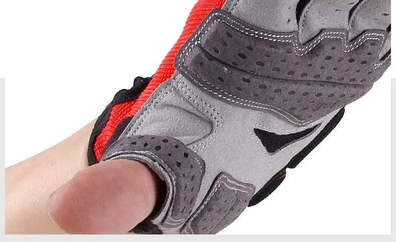 Summer Cycling Gloves Gel Half Finger Shockproof Sport Gym Gloves MTB Mountain Bicycle Bike Gloves For Men/women Antil-skip