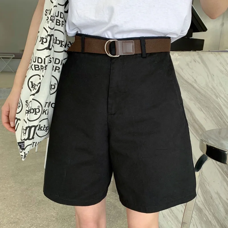 SUMMER NEW KOREAN HIGH WAIST QUINTUPLE SHORTS BY62051