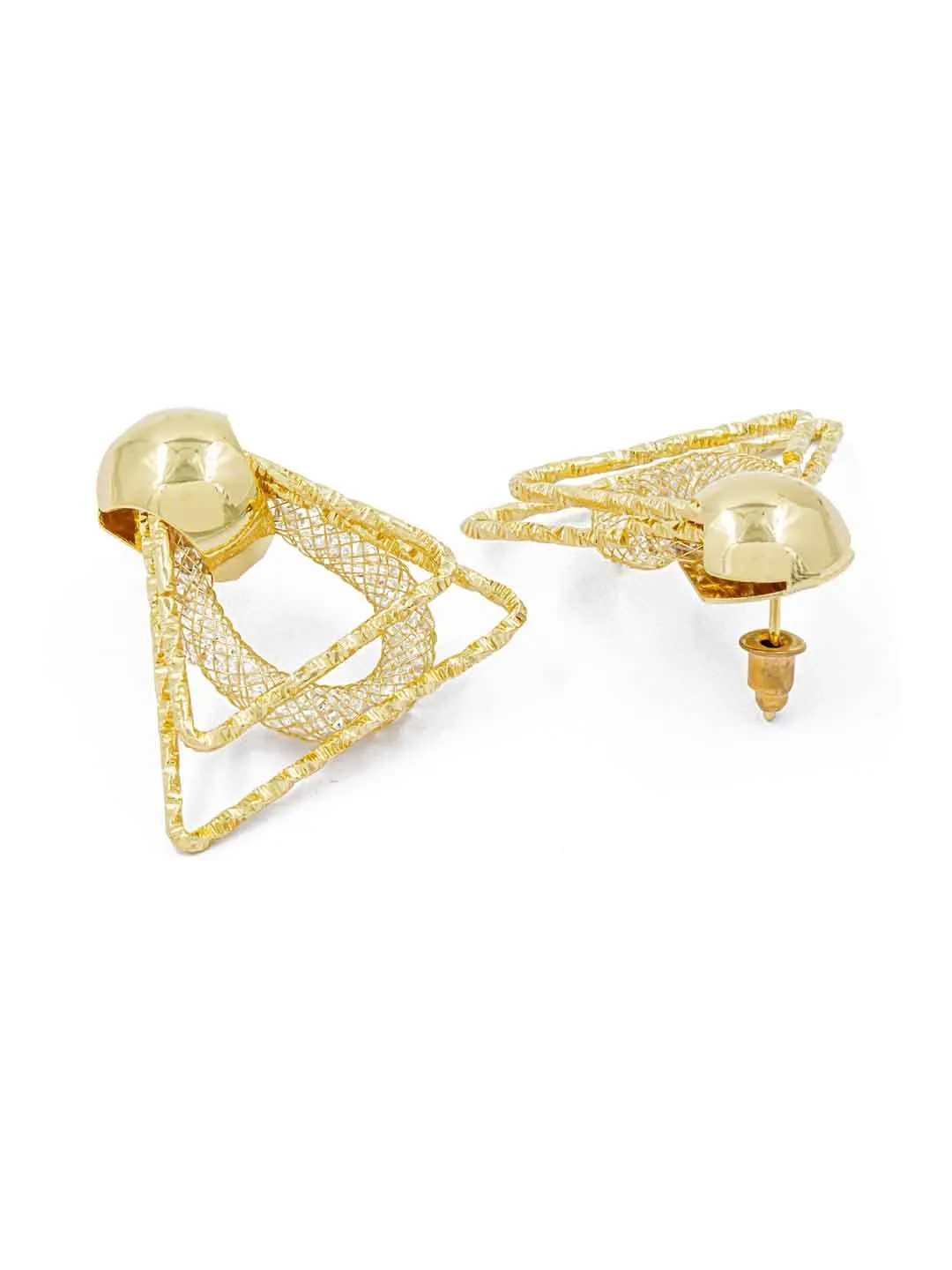 Trigno Drops Earring