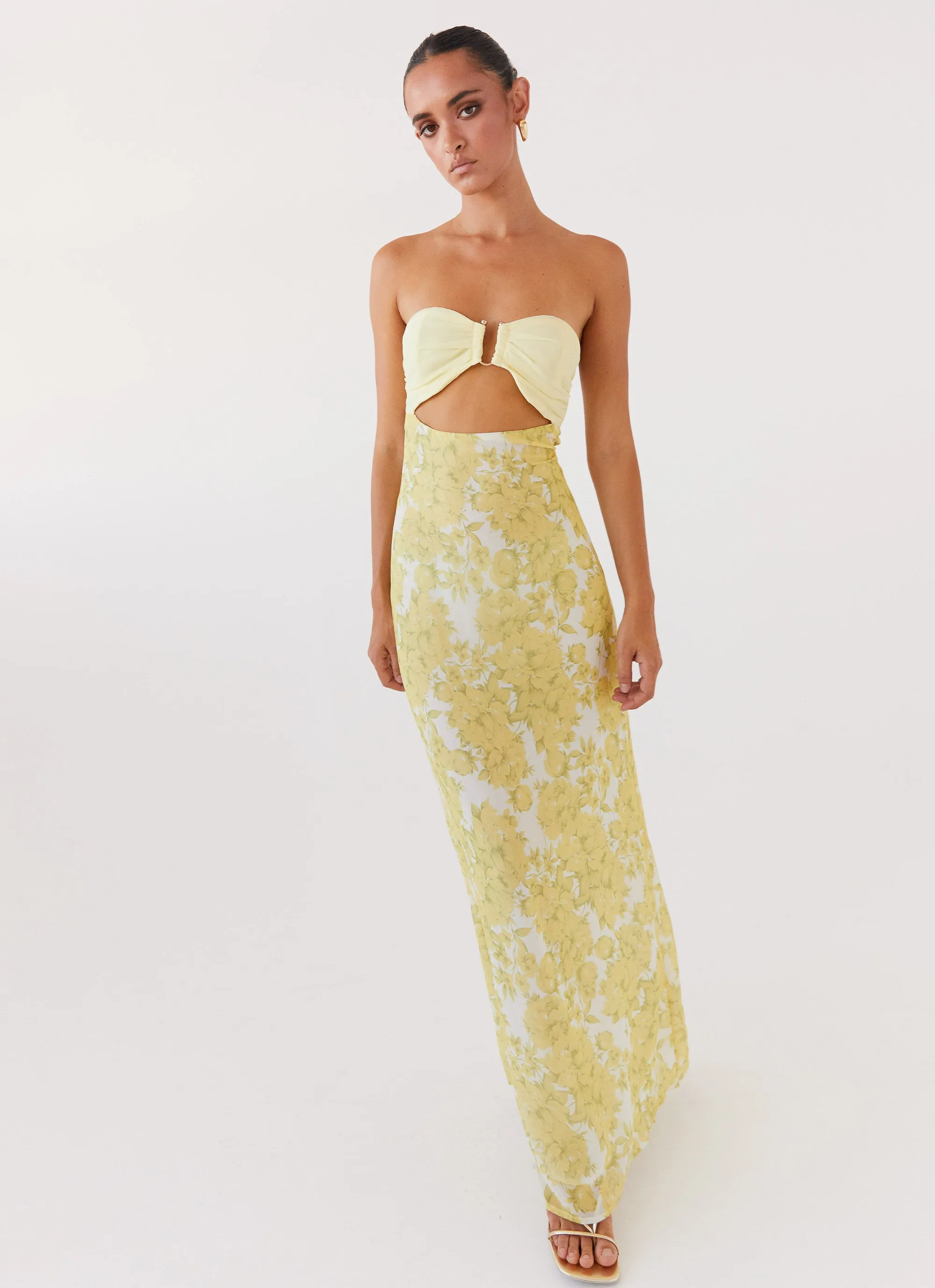 Tropicana Maxi Dress - Daffodil