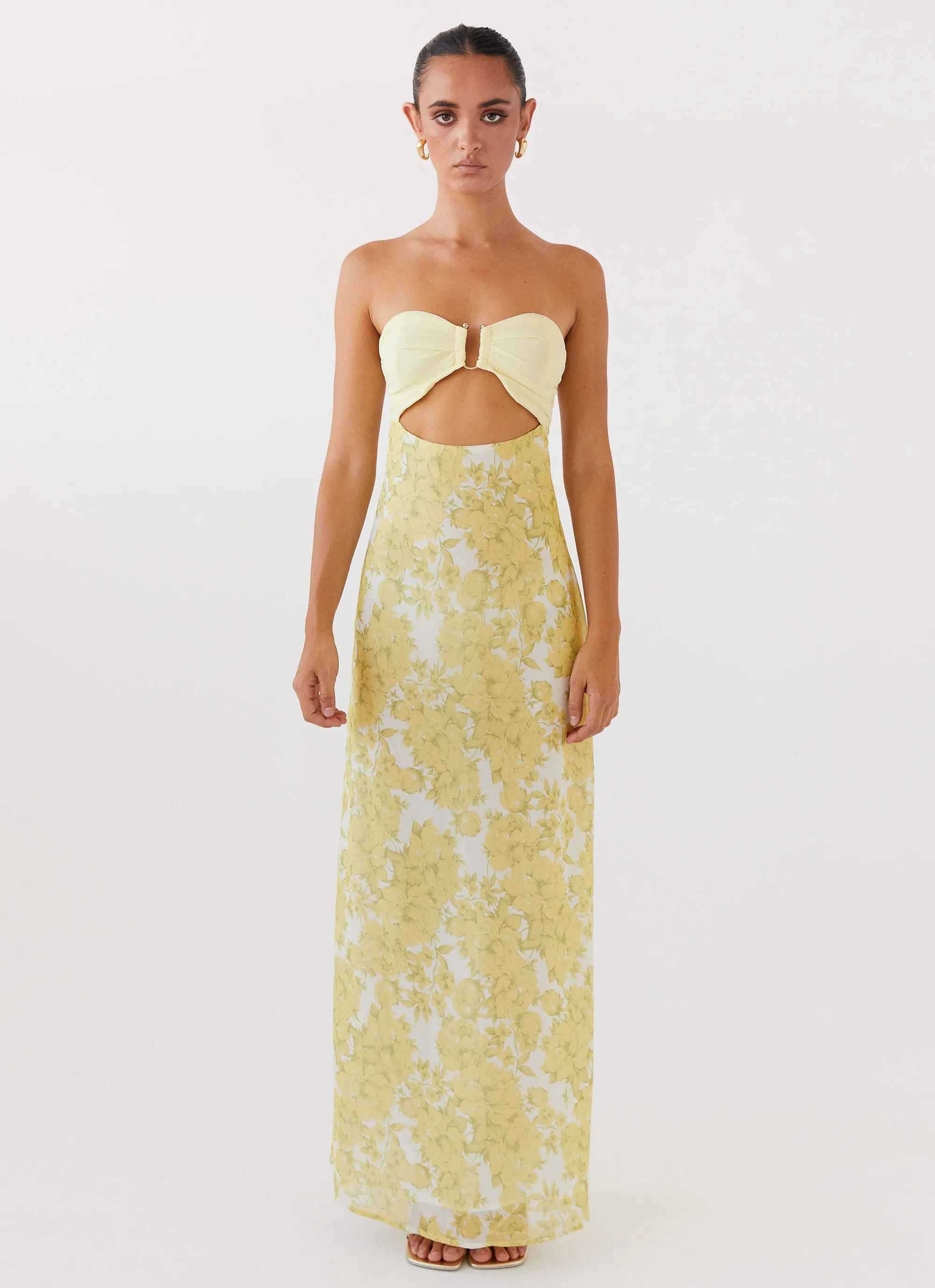 Tropicana Maxi Dress - Daffodil