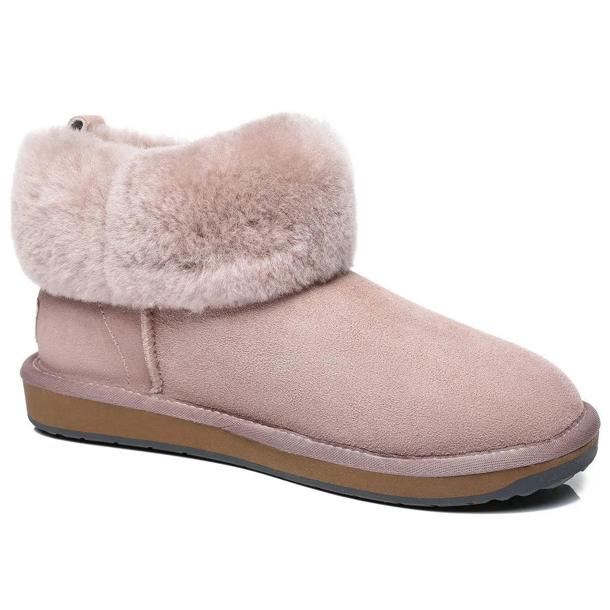 UGG Fluffy Collar Boots