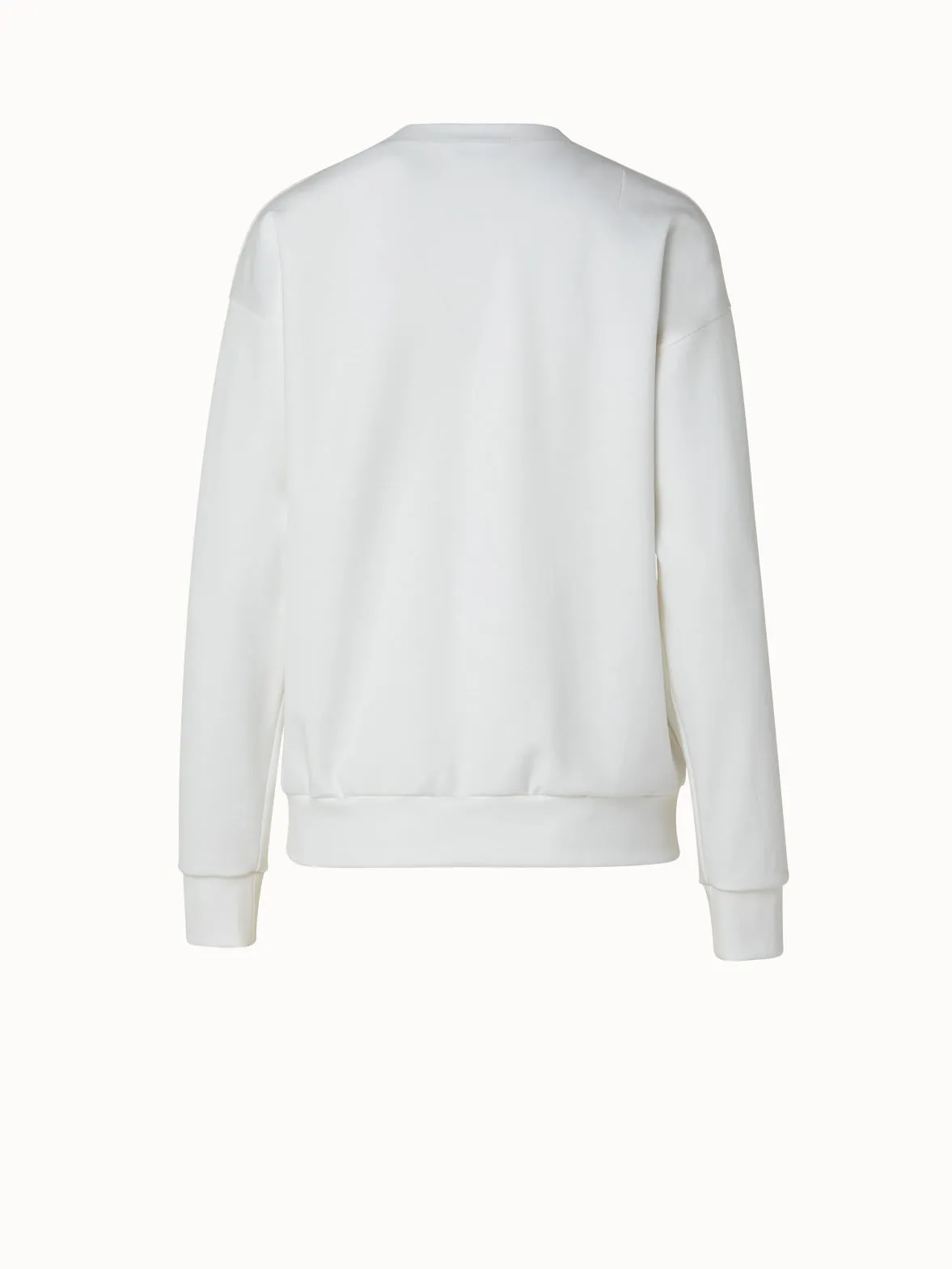 Viscose Jersey Stretch Crew Neck Pullover