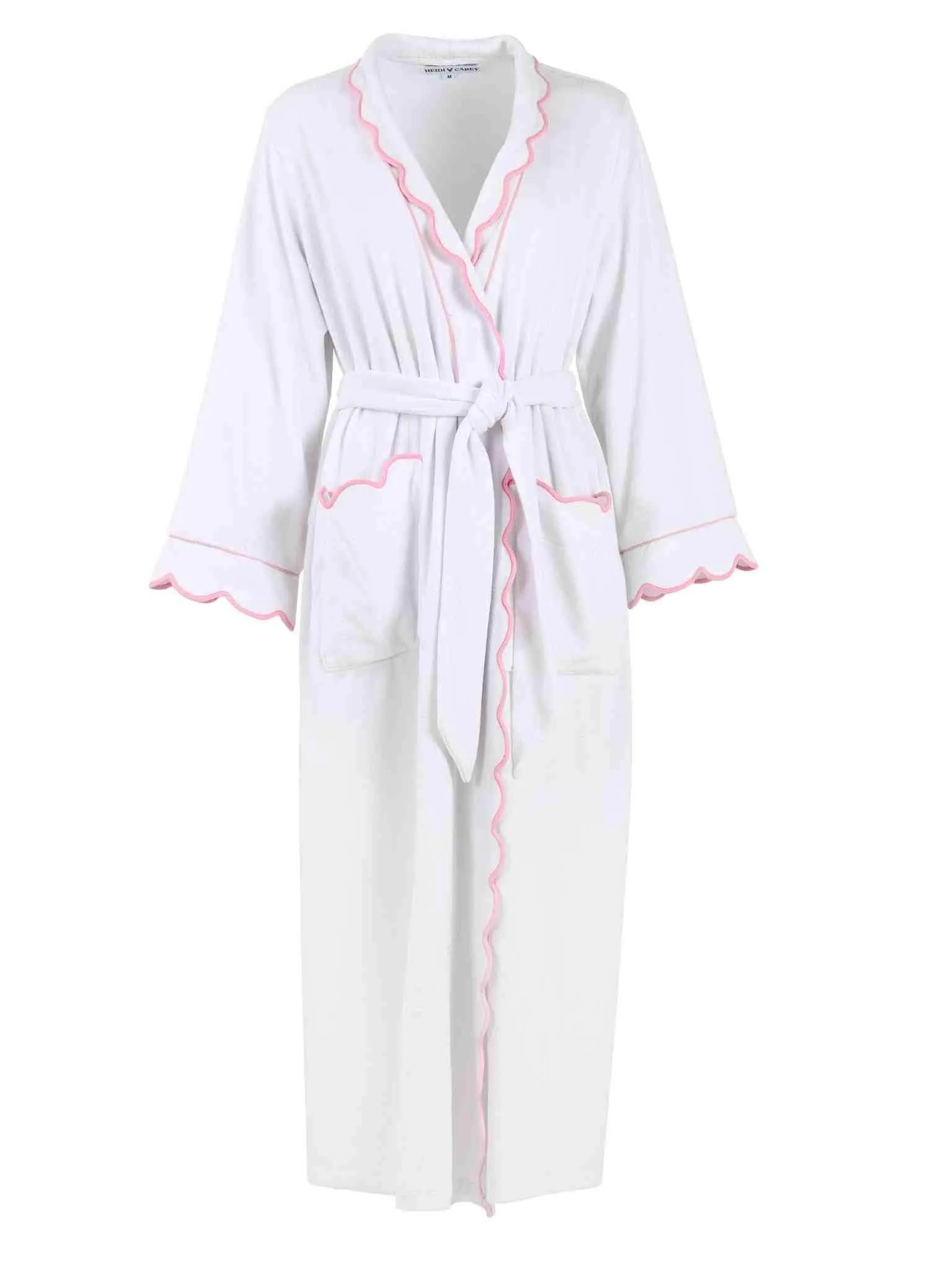 White French Terry Robe