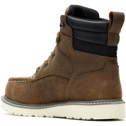 Wolverine Men's Trade Wedge Steel Toe WP Work Boot - Brown - W230045