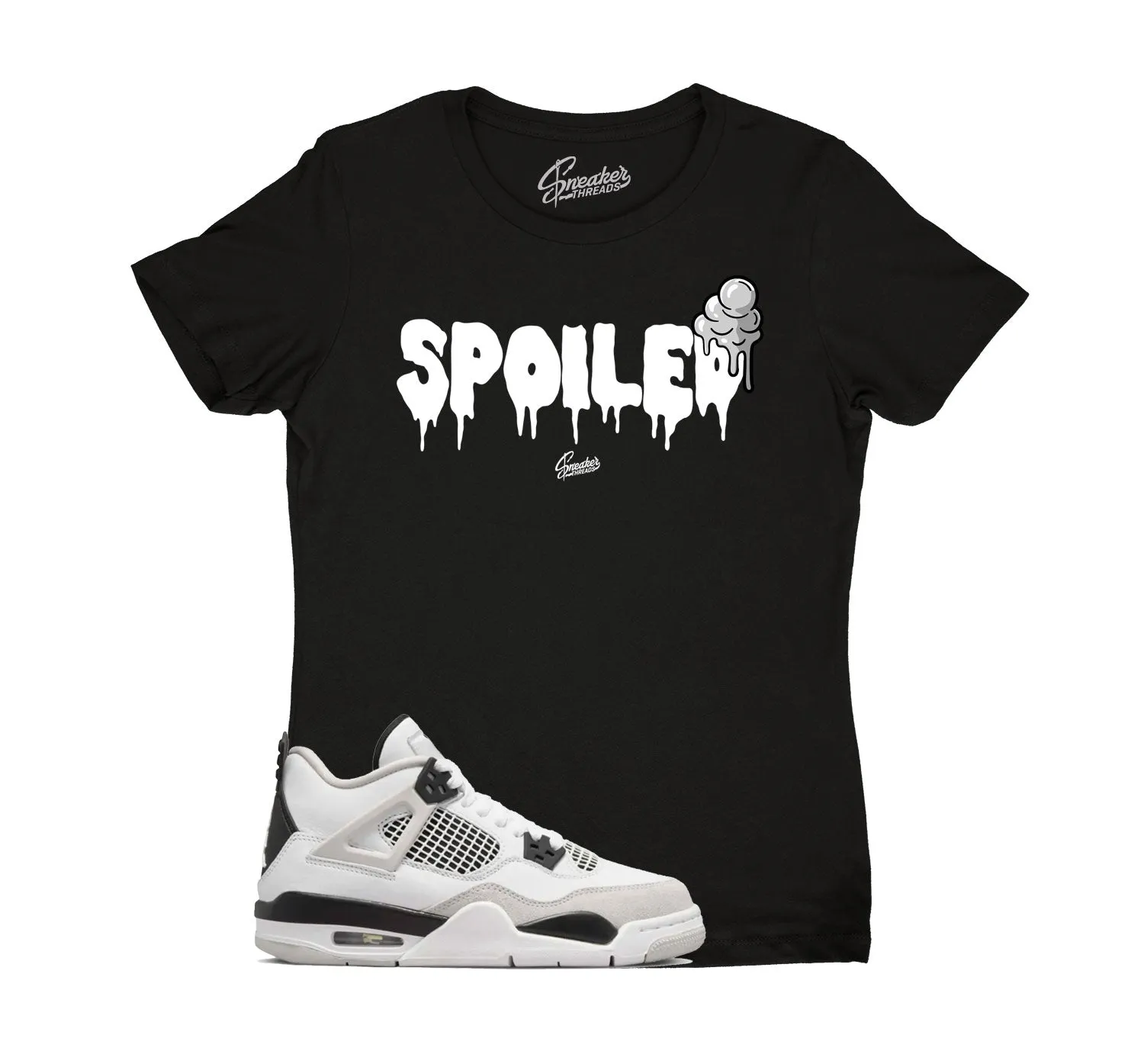 Womens - Military Black 4 Spoiled Shirt