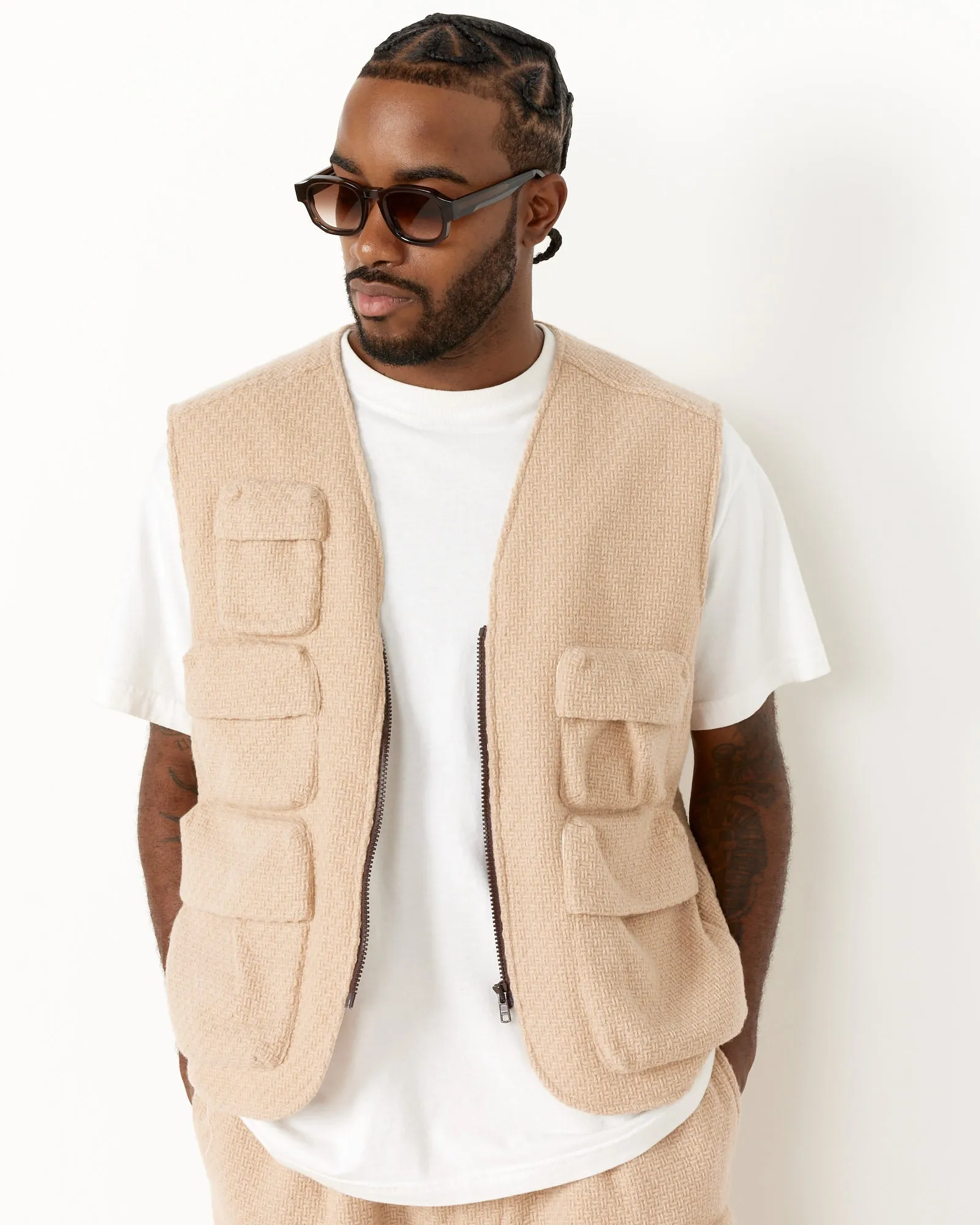 Wool Multipocket Vest