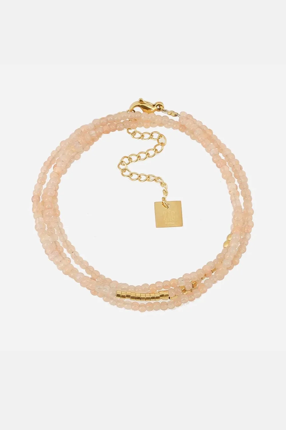 ZAG BIJOUX LINKS BRACELET NUDE